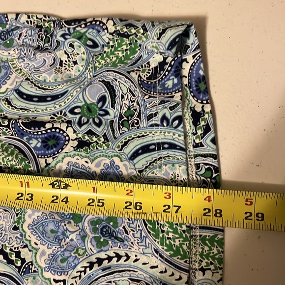 Kim Rogers Paisley Print Sleeveless Tunic Top, sz xl - Picture 6 of 7